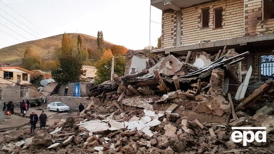 Землетрясение в Иране произошло 8 ноября