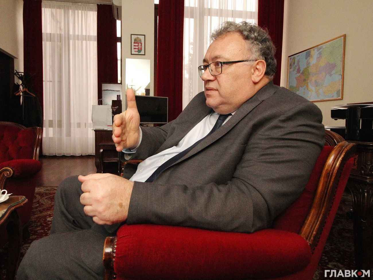 Ійдярто повідомив, що вивчає українську мову