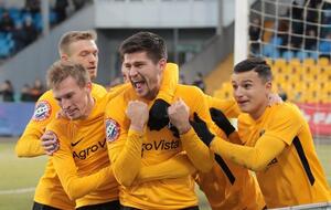 "Александрия" (на фото) сыграет с "Гентом" на выезде