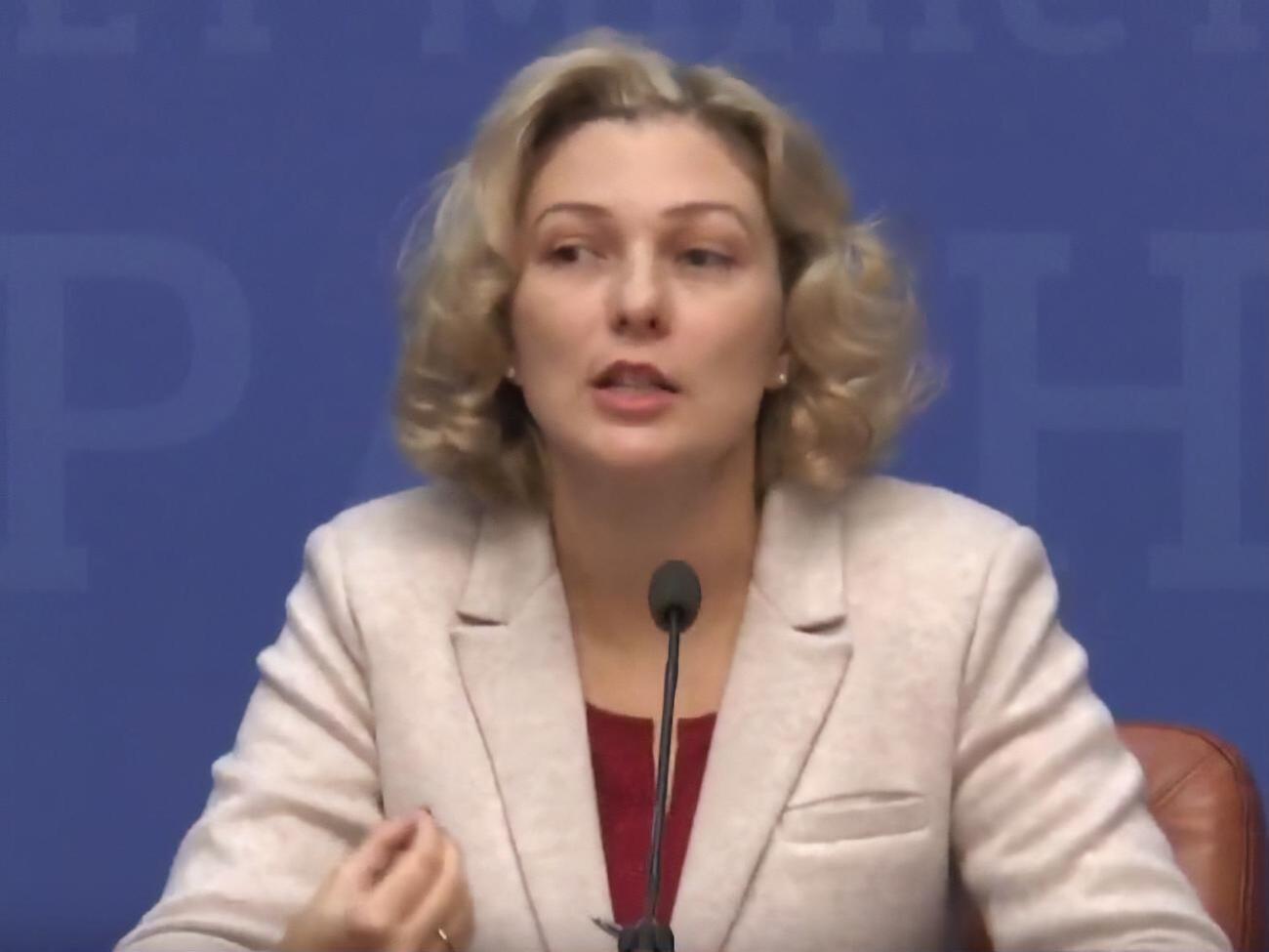 Монахова: Усю медичну документацію вестимуть українською мовою