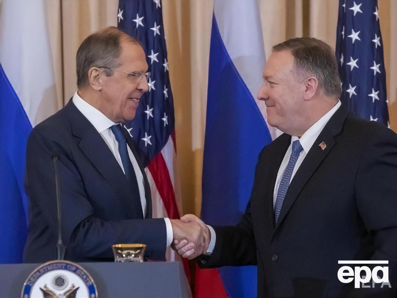 Помпео встретился с Лавровым в Вашингтоне&nbsp;на следующий день после саммита "Нормандской четверки"