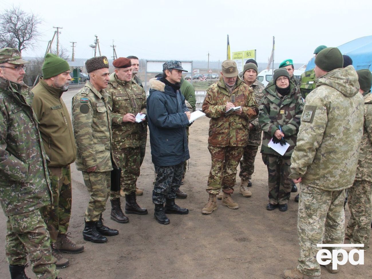 Військові дипломати приїхали для вивчення фактичної ситуації в районі проведення бойових дій