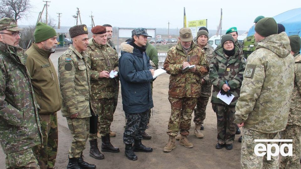 Військові дипломати приїхали для вивчення фактичної ситуації в районі проведення бойових дій