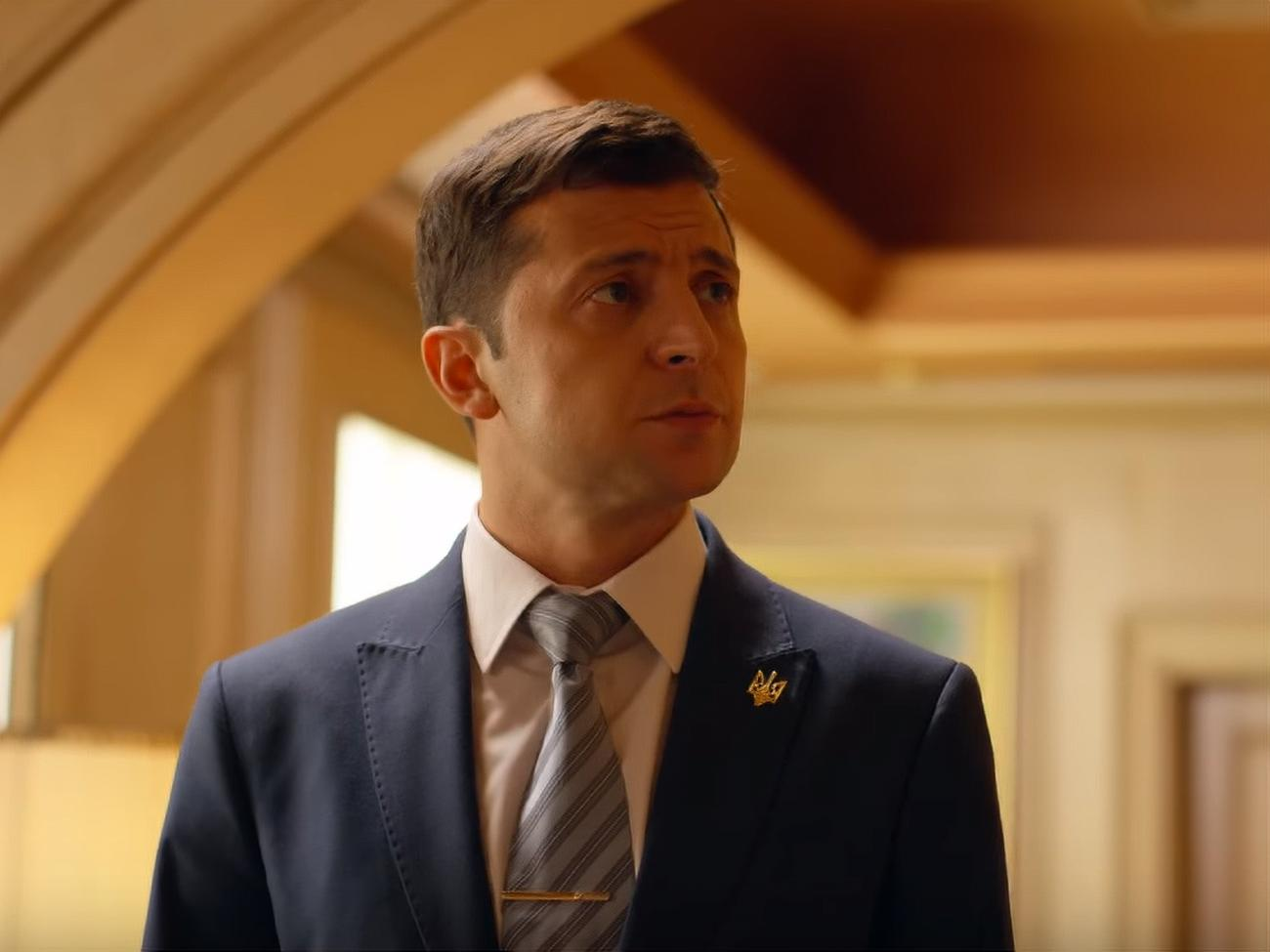 Главную роль в "Слуге народа" исполнил нынешний президент Украины Зеленский