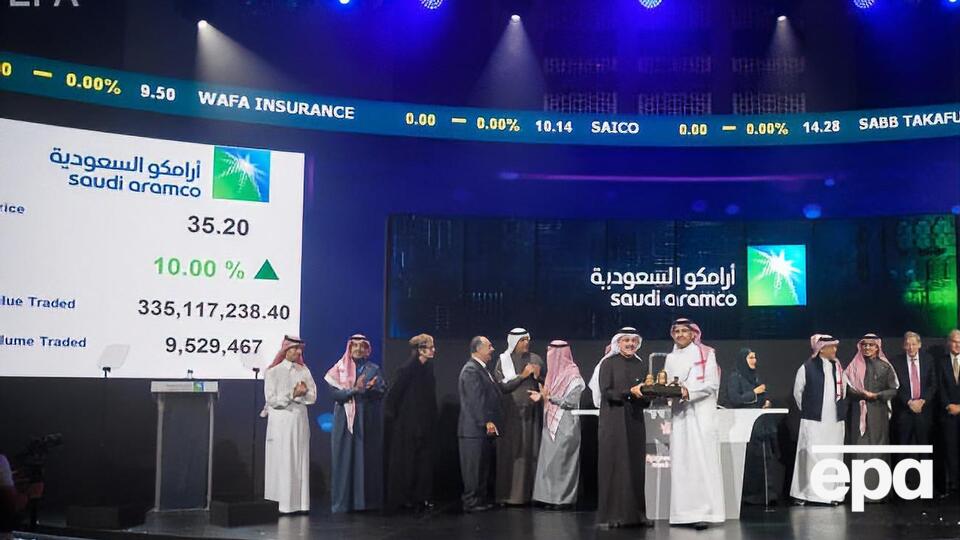 Saudi Aramco побила рекорд Alibaba по продажам акций в первый день торгов