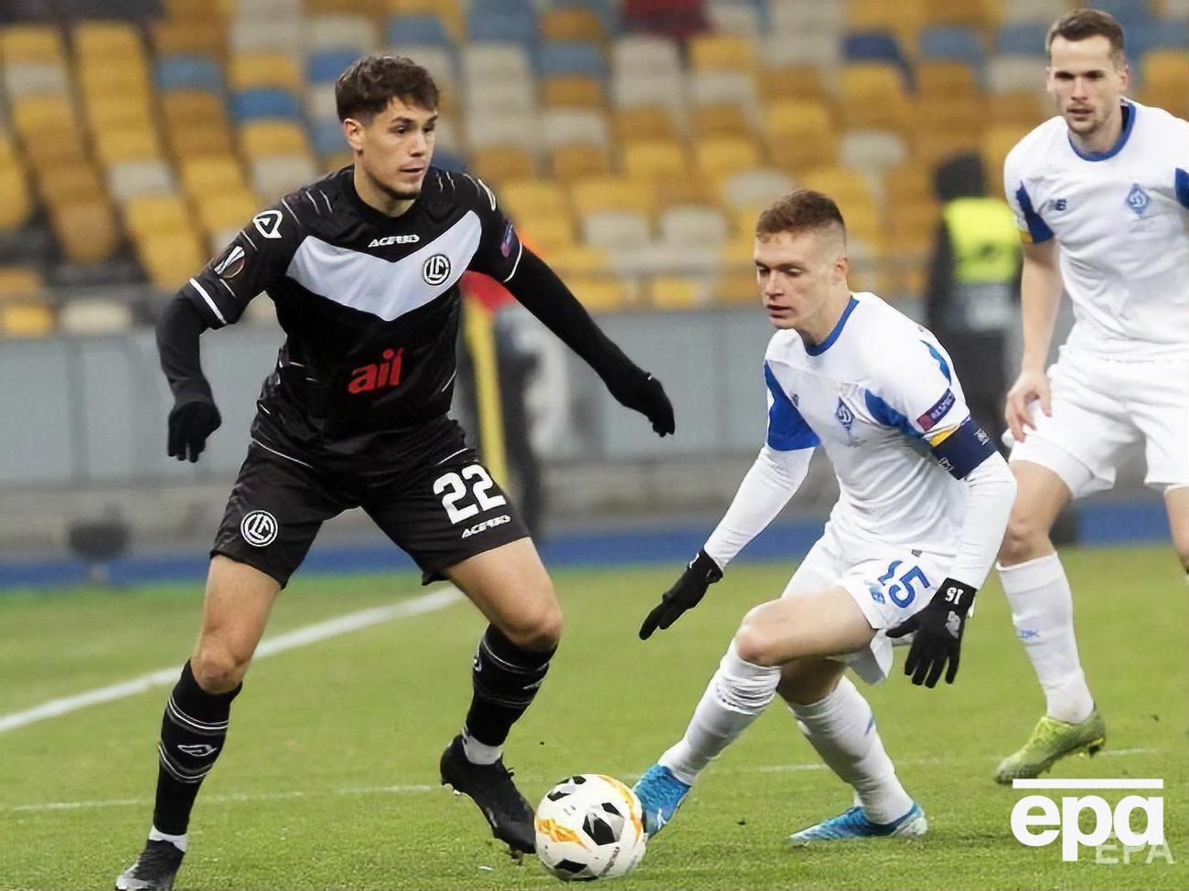 "Динамо" зіграло внічию з "Лугано" на НСК "Олімпійський"