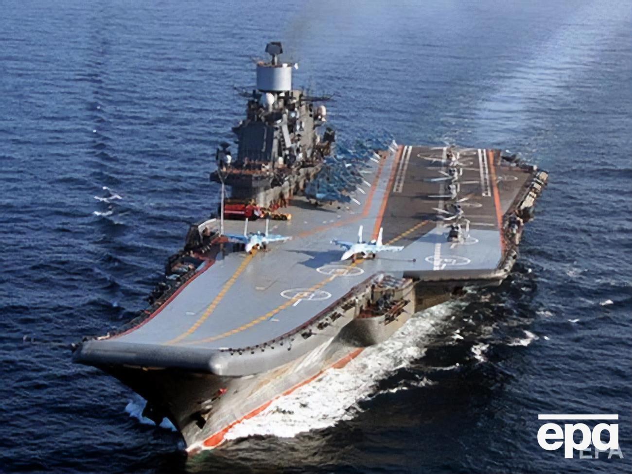 У день пожежі на "Адміралі Кузнєцові" проводили демонтаж обладнання