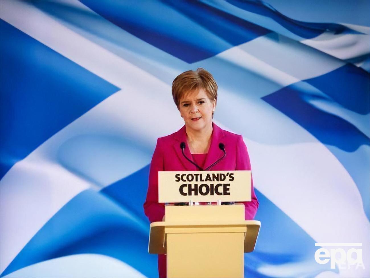 Стерджен зазначила, що "майбутнє Шотландії має бути в руках шотландців"