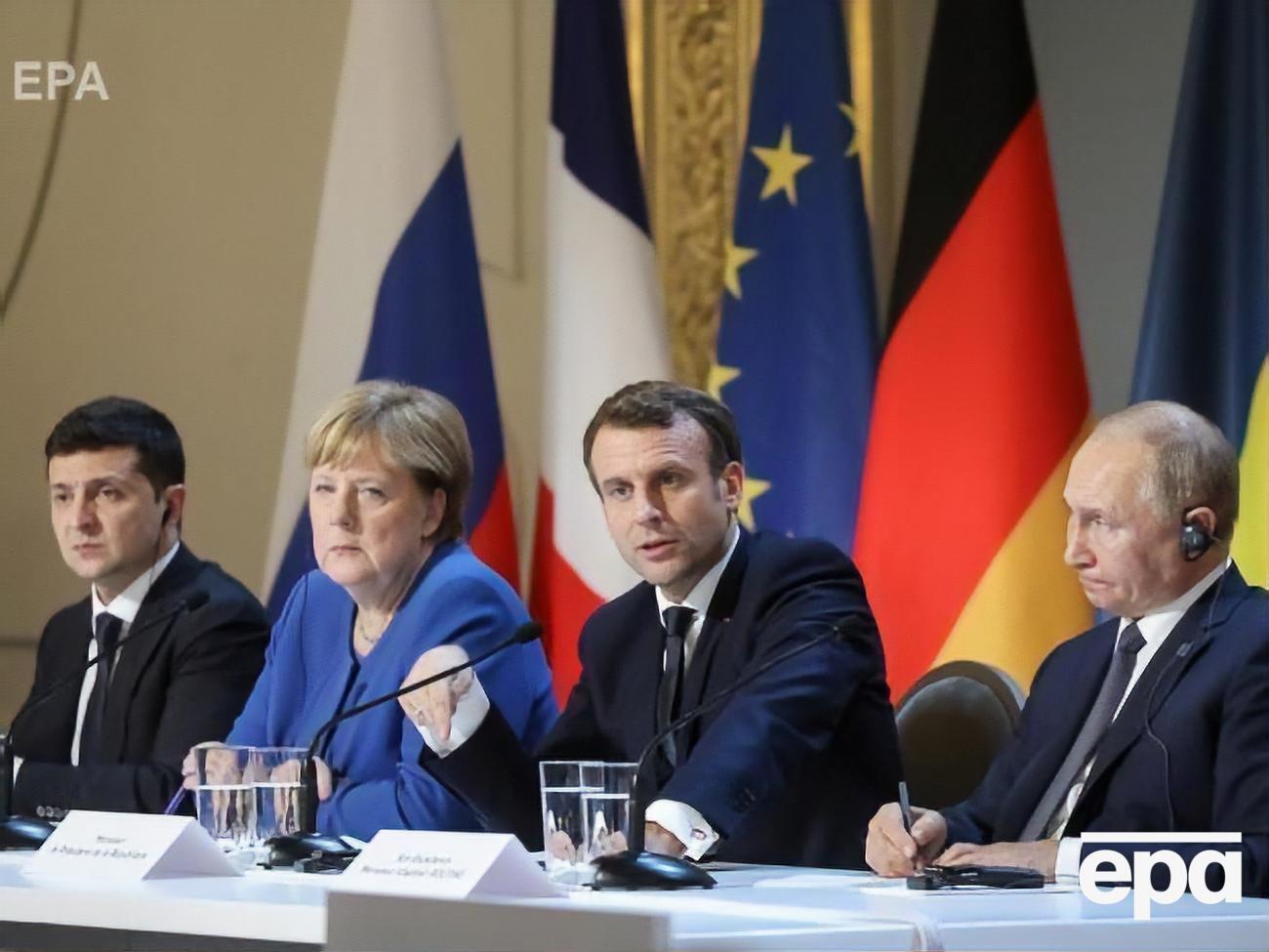 9 грудня в Парижі відбувся саміт лідерів "Нормандської четвірки", у межах якого відбулася зустріч Зеленського і Путіна