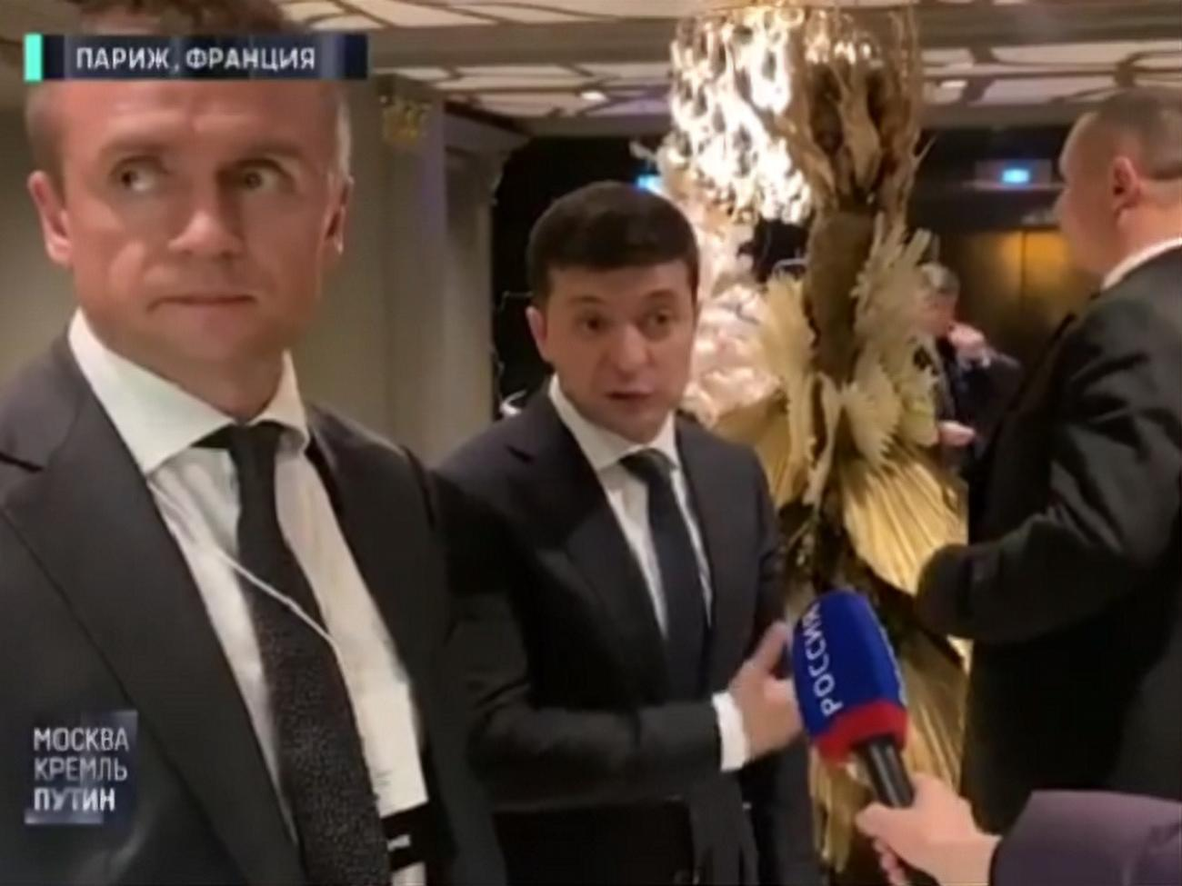 Зеленский дал комментарий "России 1"