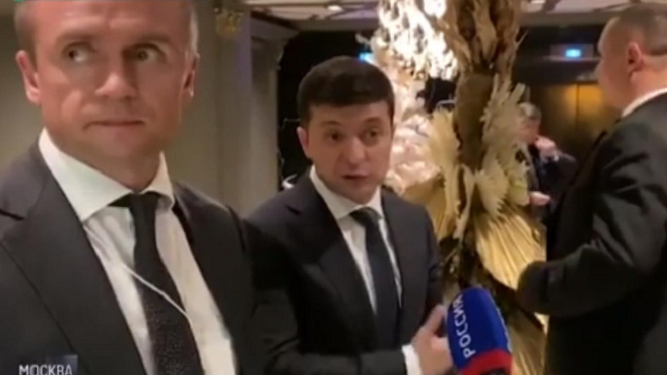 Зеленський дав коментар "Росии 1"