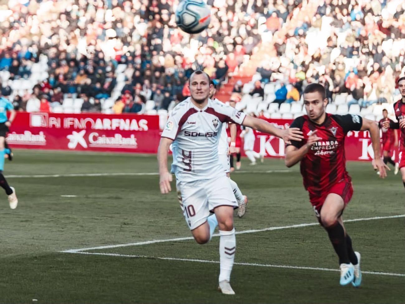 Зозуля (ліворуч) грає у складі "Альбасете" з вересня 2017 року