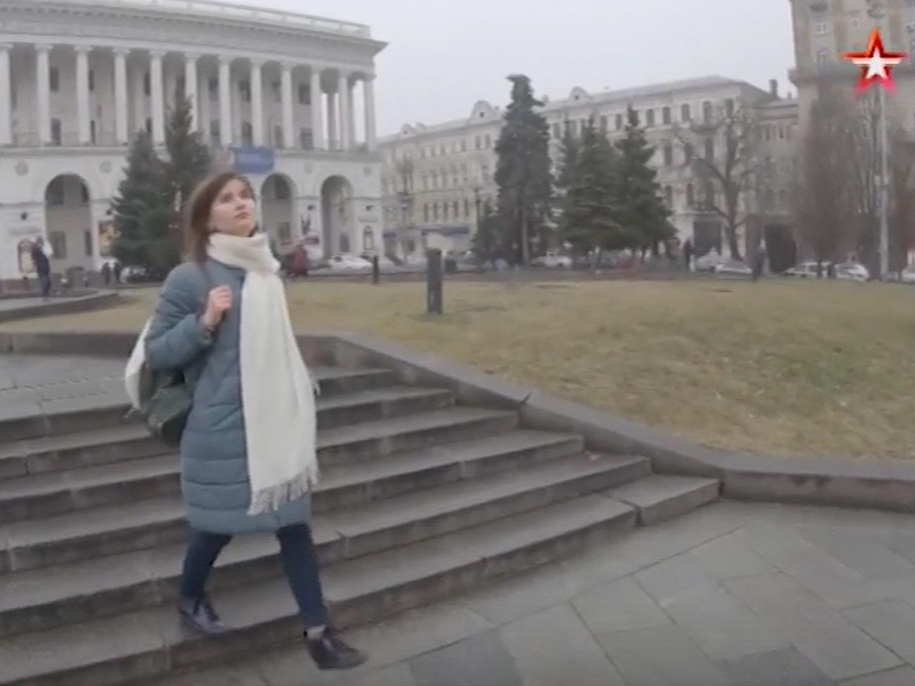Сотрудники телеканала (на фото) въехали в Украину как обычные граждане, они не аккредитовались для работы журналистами, сообщили в СБУ