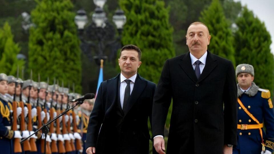 Сегодня Зеленский провел переговоры с Алиевым