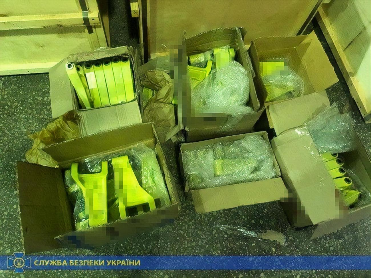 В СБУ сообщили, что были изъяты контрафактные комплектующие к самолетам