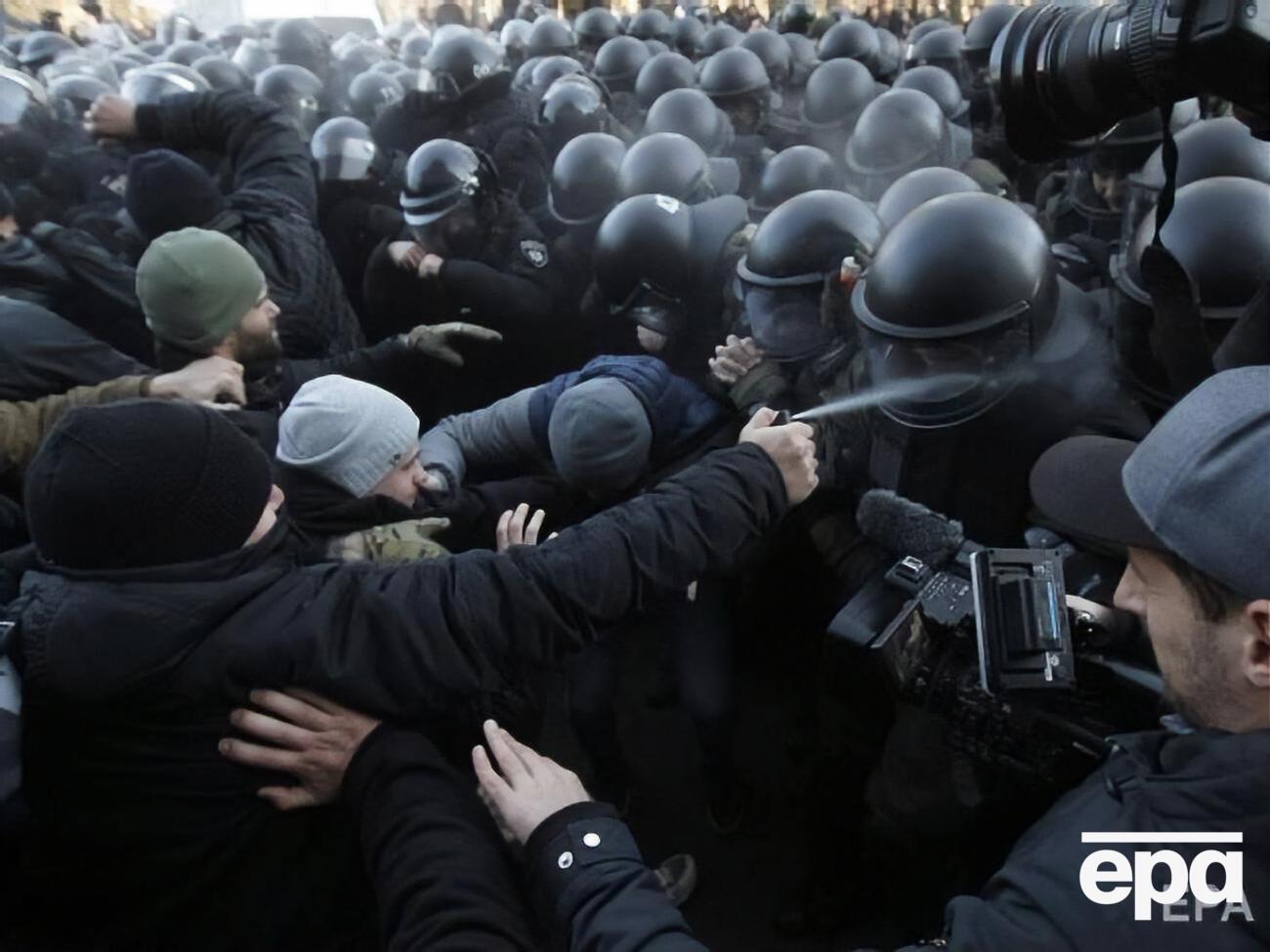 Столкновения под Радой произошли 17 декабря