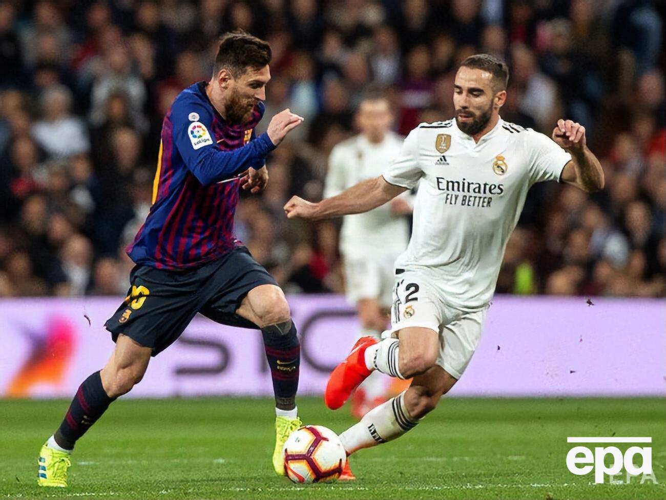 Поединок между "Барселоной" и "Реалом" прошел на "Камп Ноу"