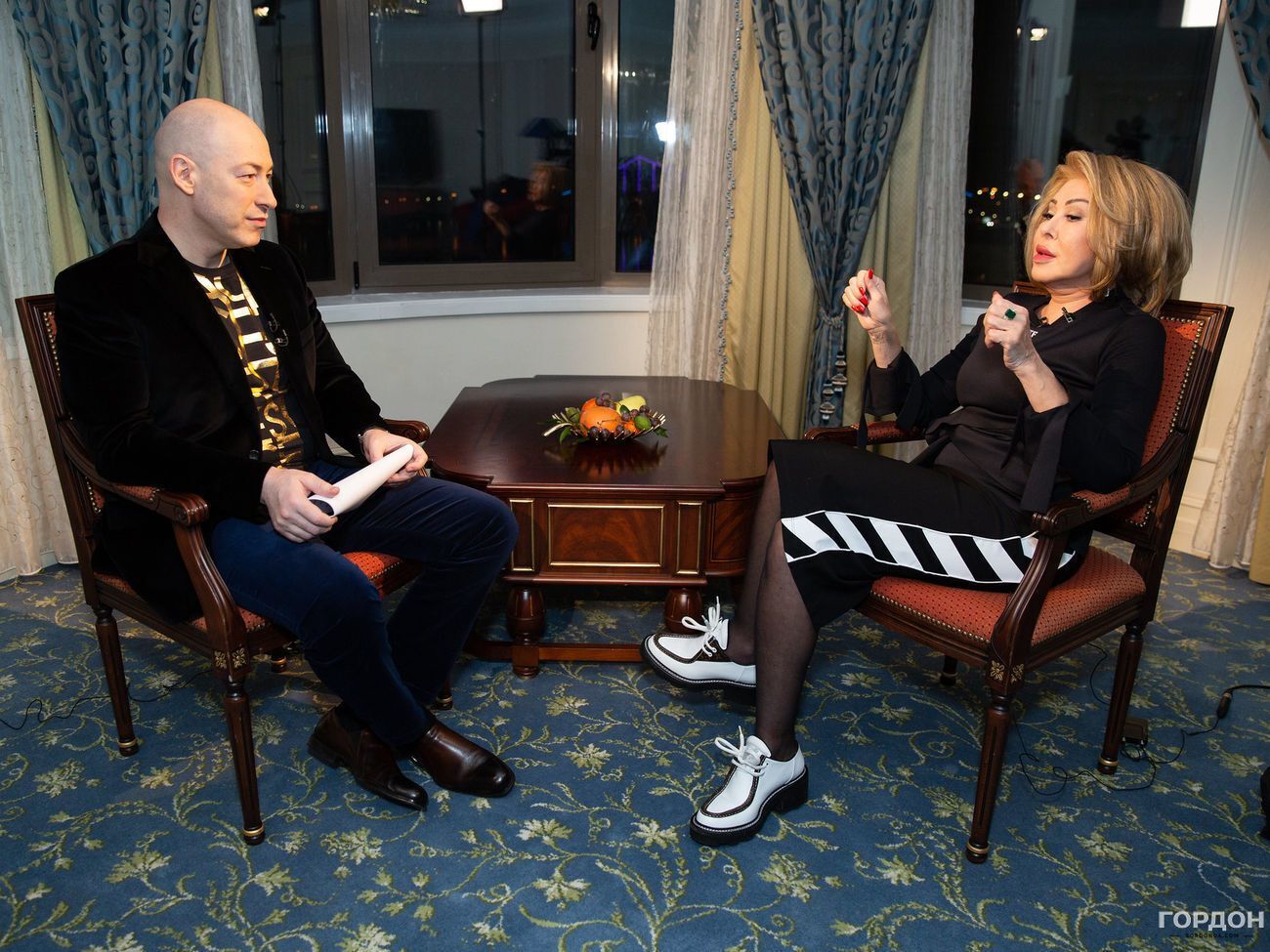 Гордон записал интервью с Успенской в начале декабря