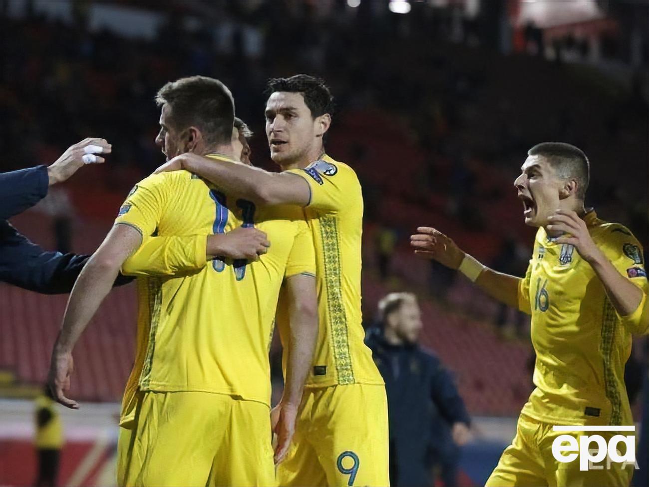 Сборная Украины не проиграла ни одного матча в 2019 году