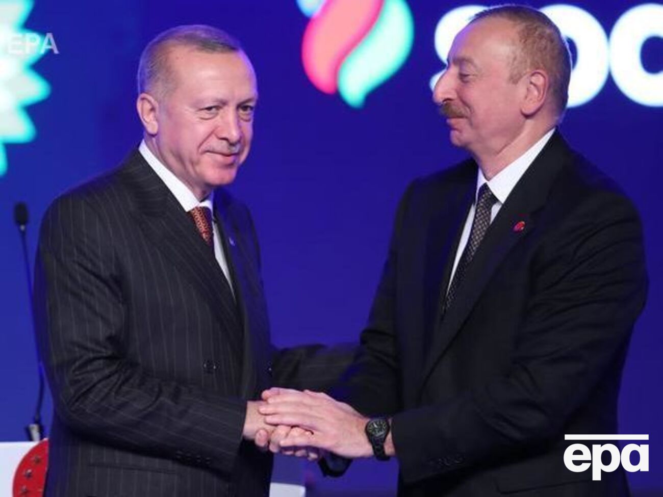 Ердоган назвав дату запуску "Північного потоку" на церемонії під'єднання газопроводу TANAP, на якій також був присутнім Алієв