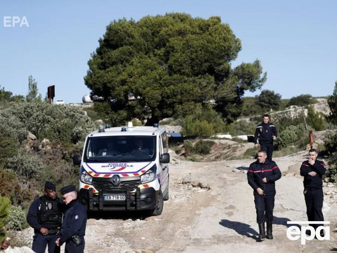 Вертолет разбился в департаменте Буш-дю-Рон