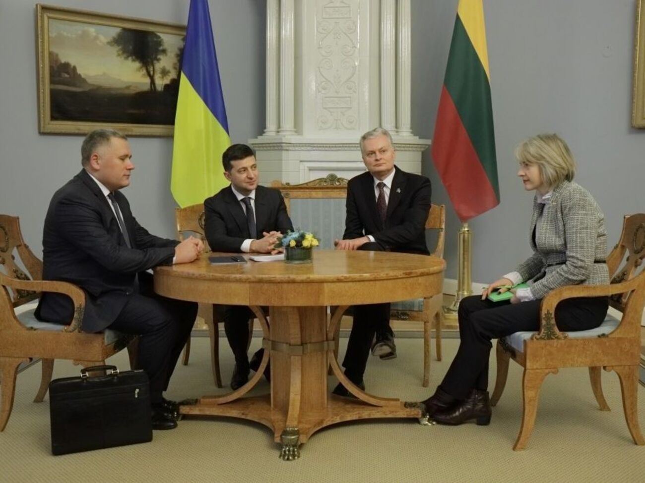 Зеленский был в Литве с визитом 27 ноября