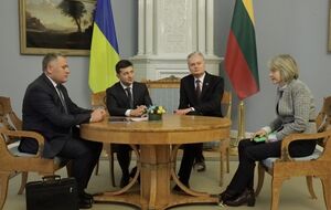 Зеленский был в Литве с визитом 27 ноября