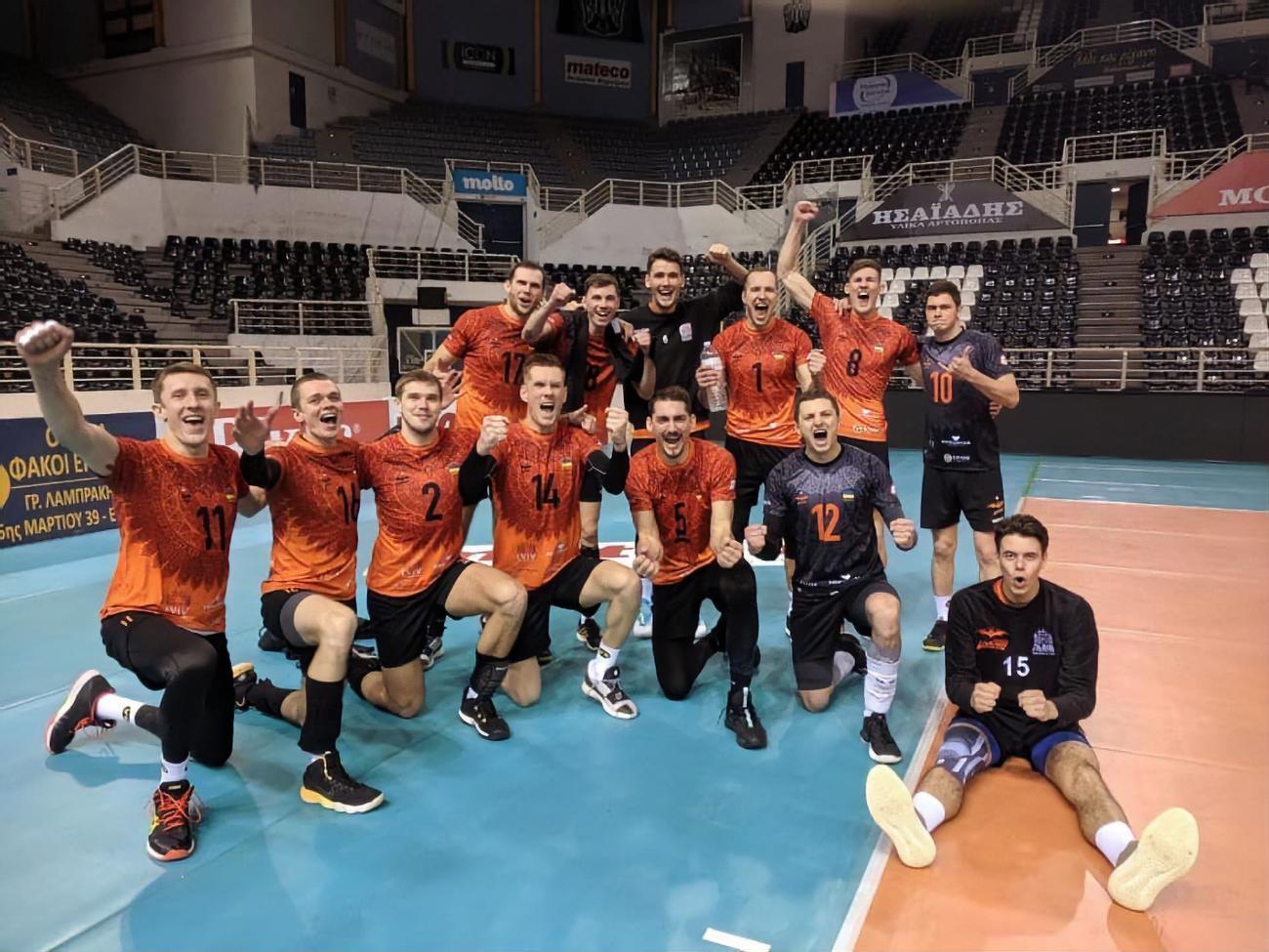 В 1/8 фіналу Кубка ЄКВ "Барком-Кажани" зіграє з "Альпеном"