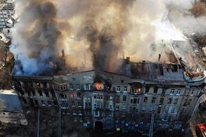 В результате пожара в одесском колледже погибли 16 человек, 31 пострадал