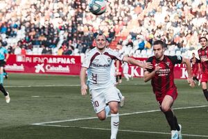 Зозуля (слева) – нападающий "Альбасете"