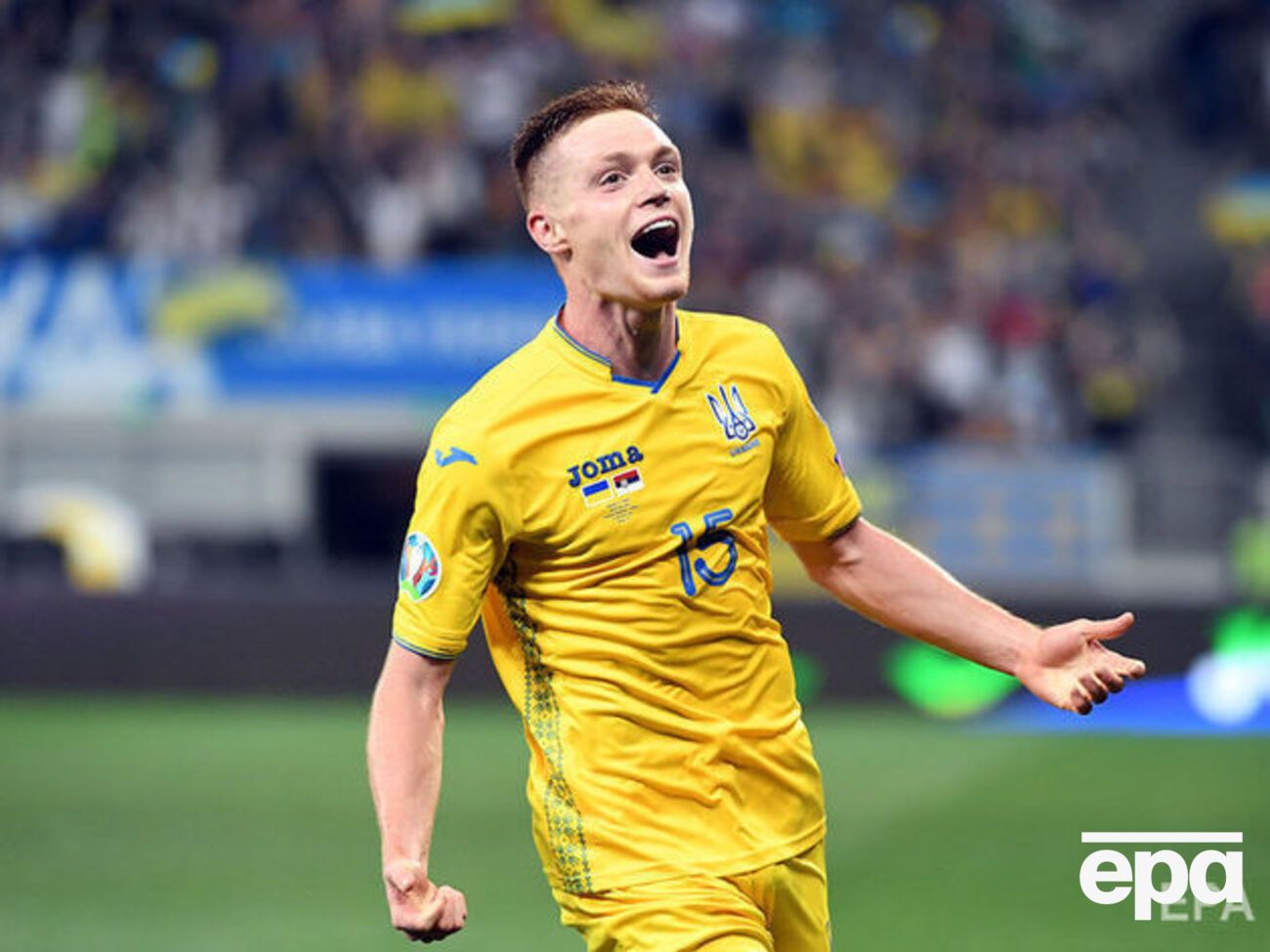 Цыганков сыграл 20 матчей за сборную Украины