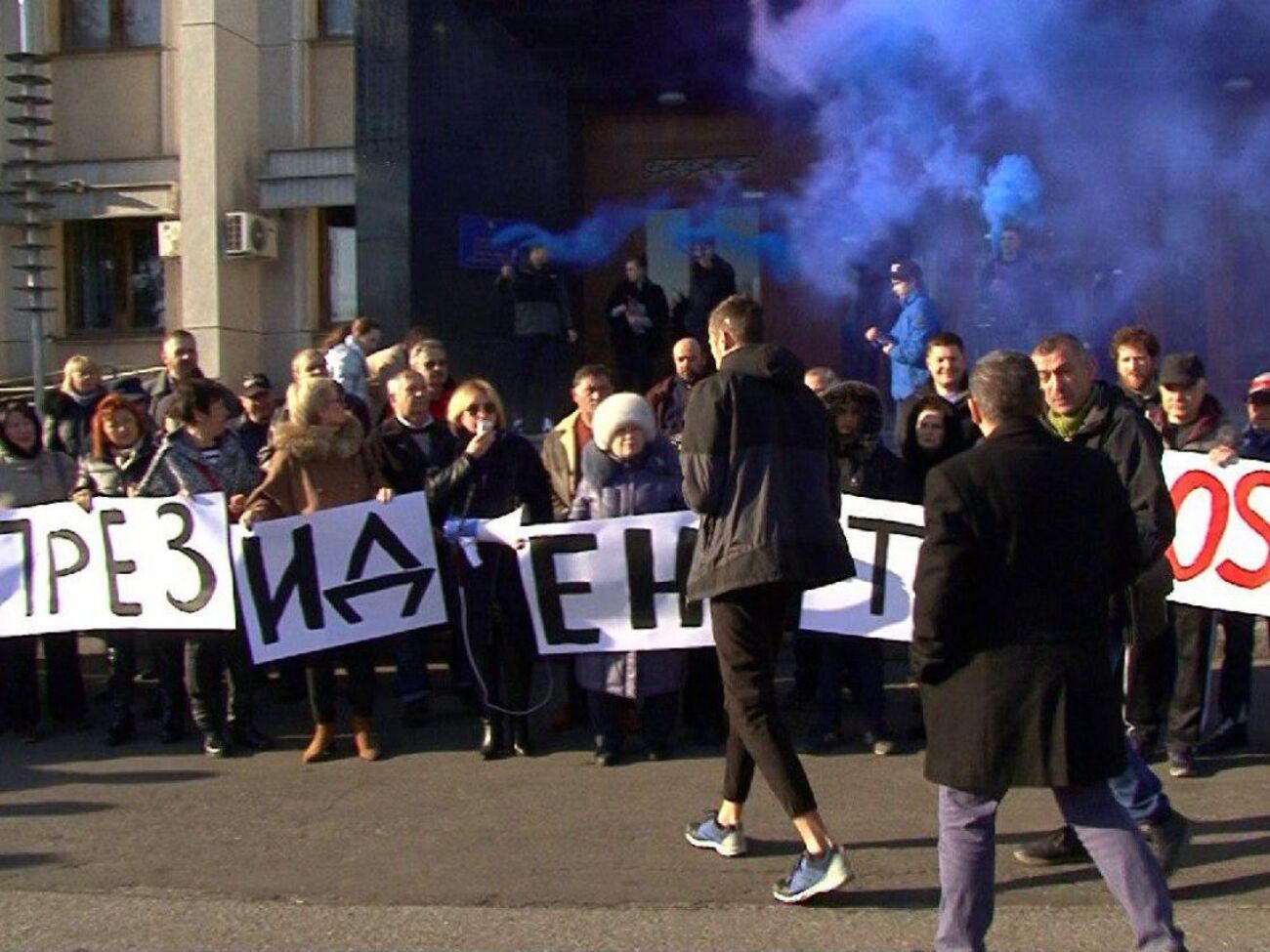 До активістів вийшли заступники голови Одеської ОДА