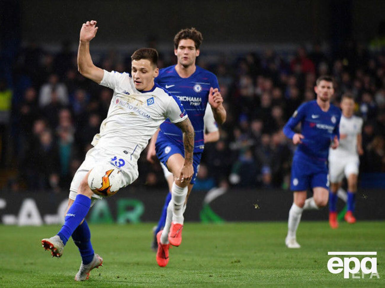 Русин виступає за першу команду "Динамо" з 2018 року