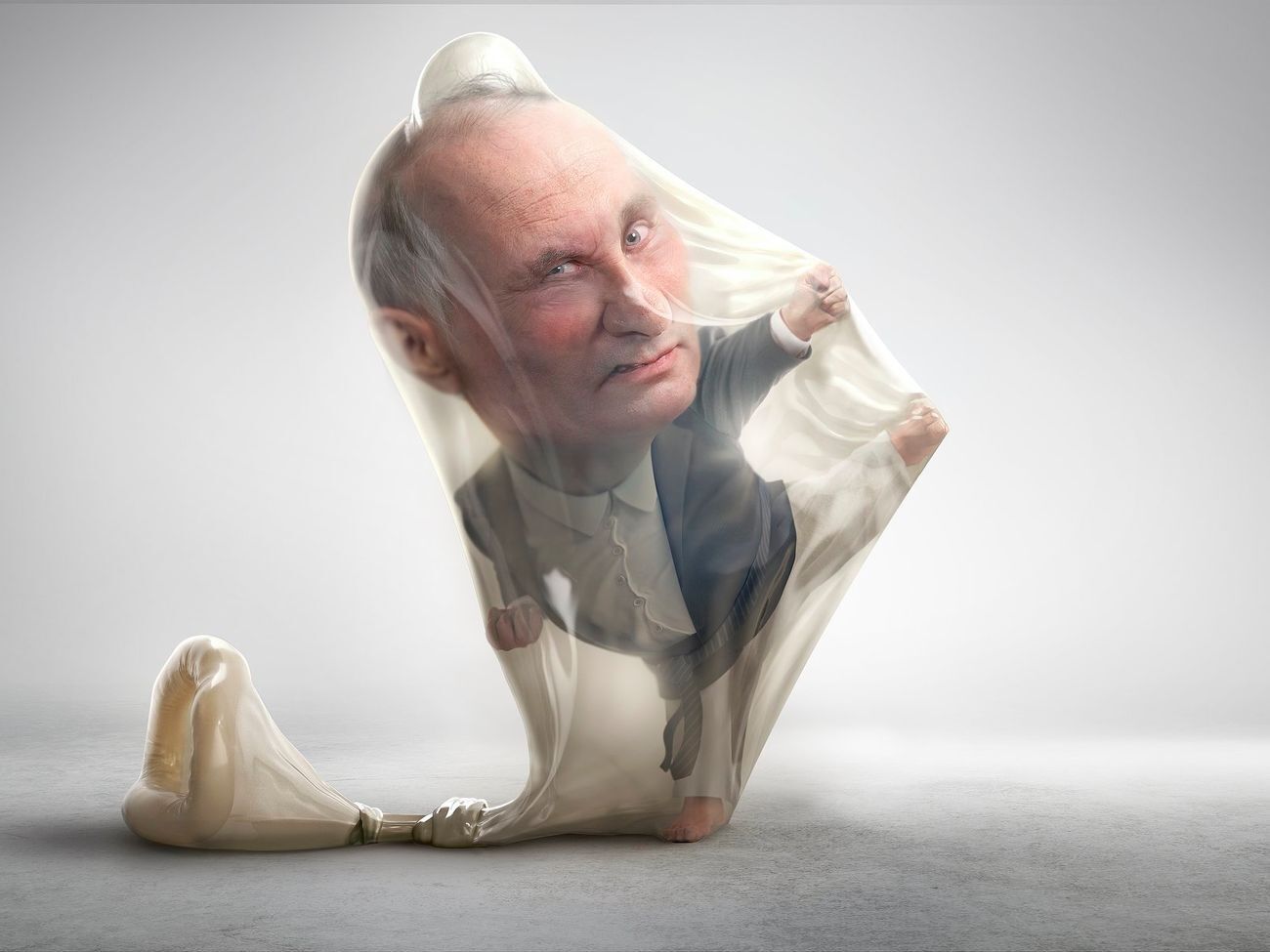 Компания опубликовала изображение Путина в презервативе&nbsp;20 декабря