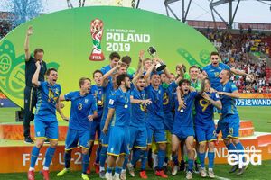 В 2019 году молодежная сборная Украины стала чемпионом мира по футболу