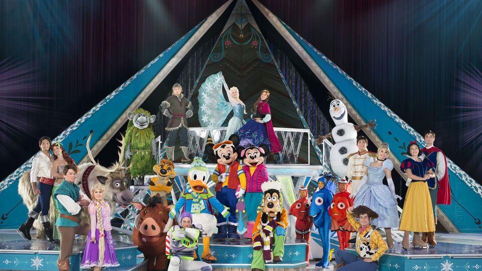 Герої шоу – персонажі різних диснеївських мультфільмів