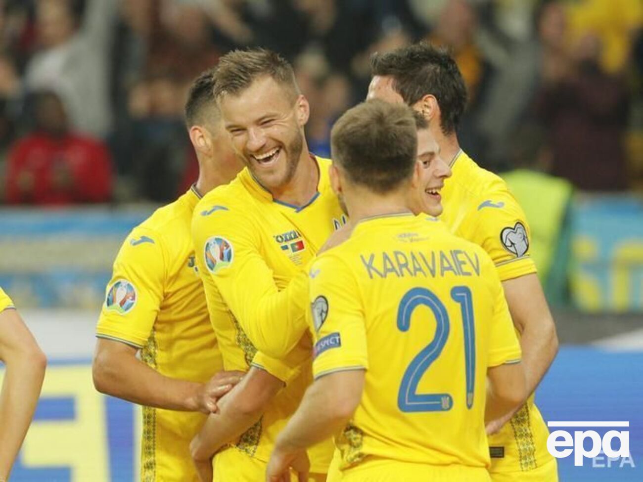 Сборная Украины вышла на Евро 2020 с первого места квалификационной группы