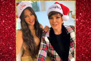 Кардашян и Дженнер снялись в клипе к 25-летию песни Кери