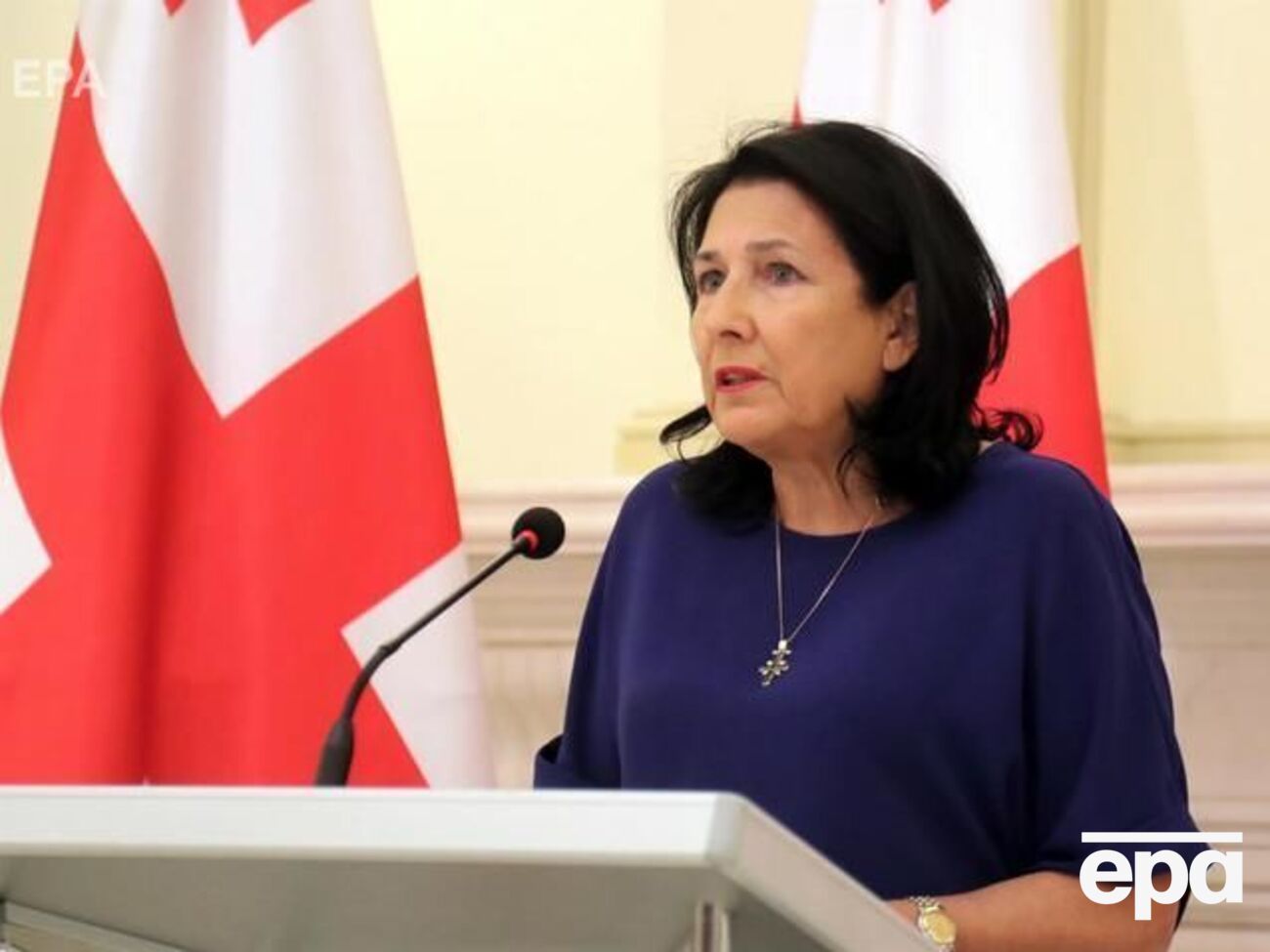 Зурабішвілі: Я неодноразово нагадувала президенту Франції про необхідність згадати питання Грузії на зустрічі в нормандському форматі