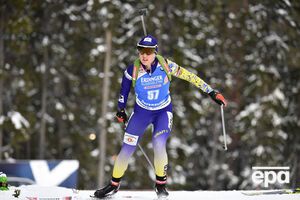 Меркушина (на фото) і Підручний представлять Україну на Різдвяних перегонах