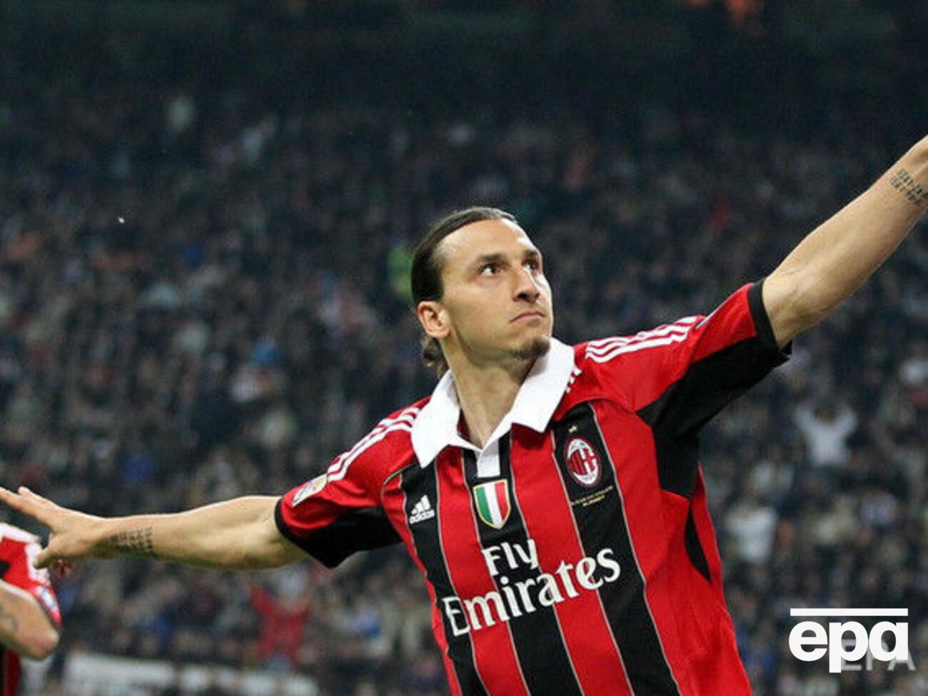 Ибрагимович играл за "Милан" с 2010-го по 2012 год