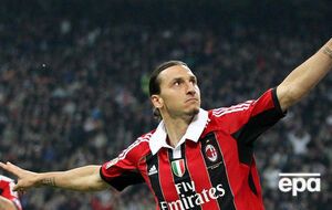 Ибрагимович играл за "Милан" с 2010-го по 2012 год
