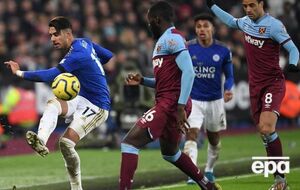 "Лестер" победил "Вест Хэм" со счетом 2:1
