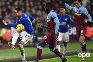 "Лестер" победил "Вест Хэм" со счетом 2:1