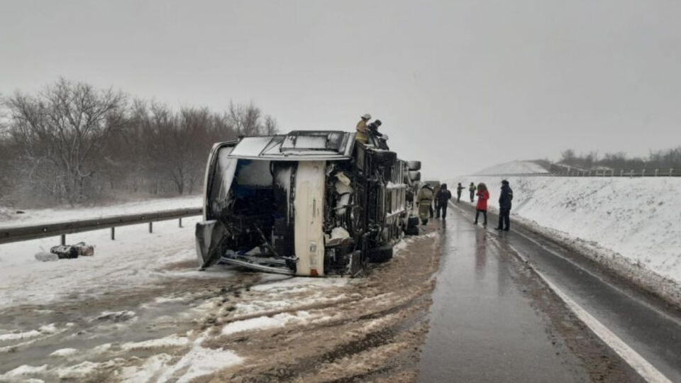 Автобус з українськими номерами прямував за маршрутом Запоріжжя – Ростов-на-Дону