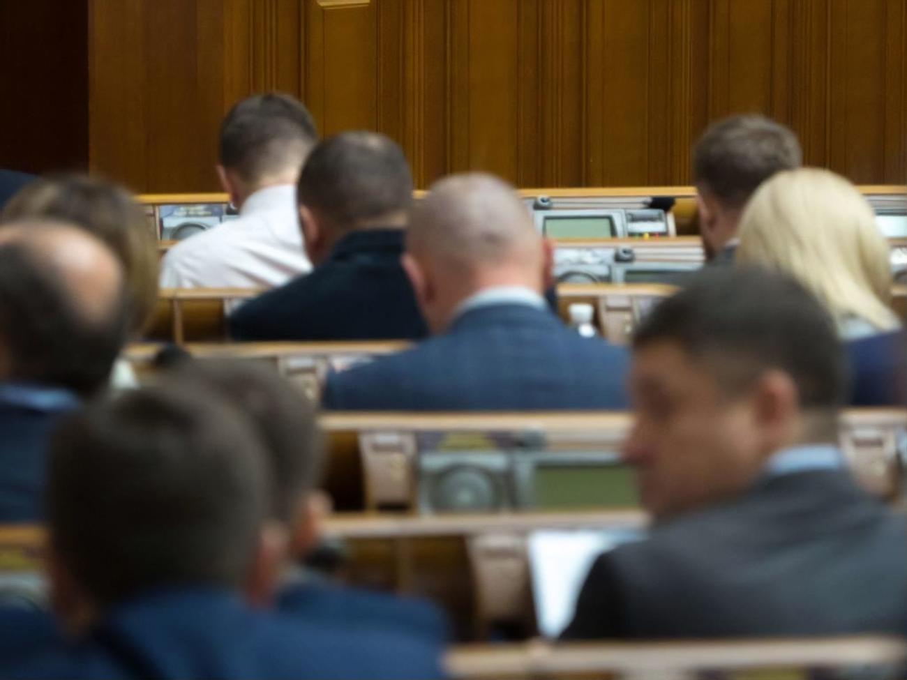 Верховная Рада в целом приняла законопроект 17 октября