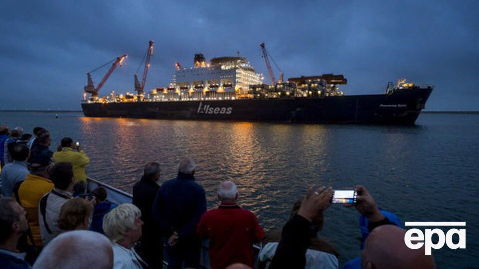 Компанія Allseas будувала "Північний потік – 2"