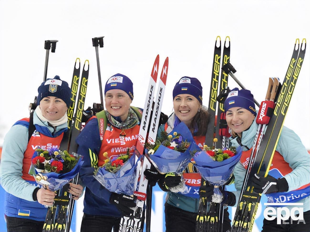 Биатлонистки женской сборной Украины примут участие в индивидуальной гонке на Кубке мира