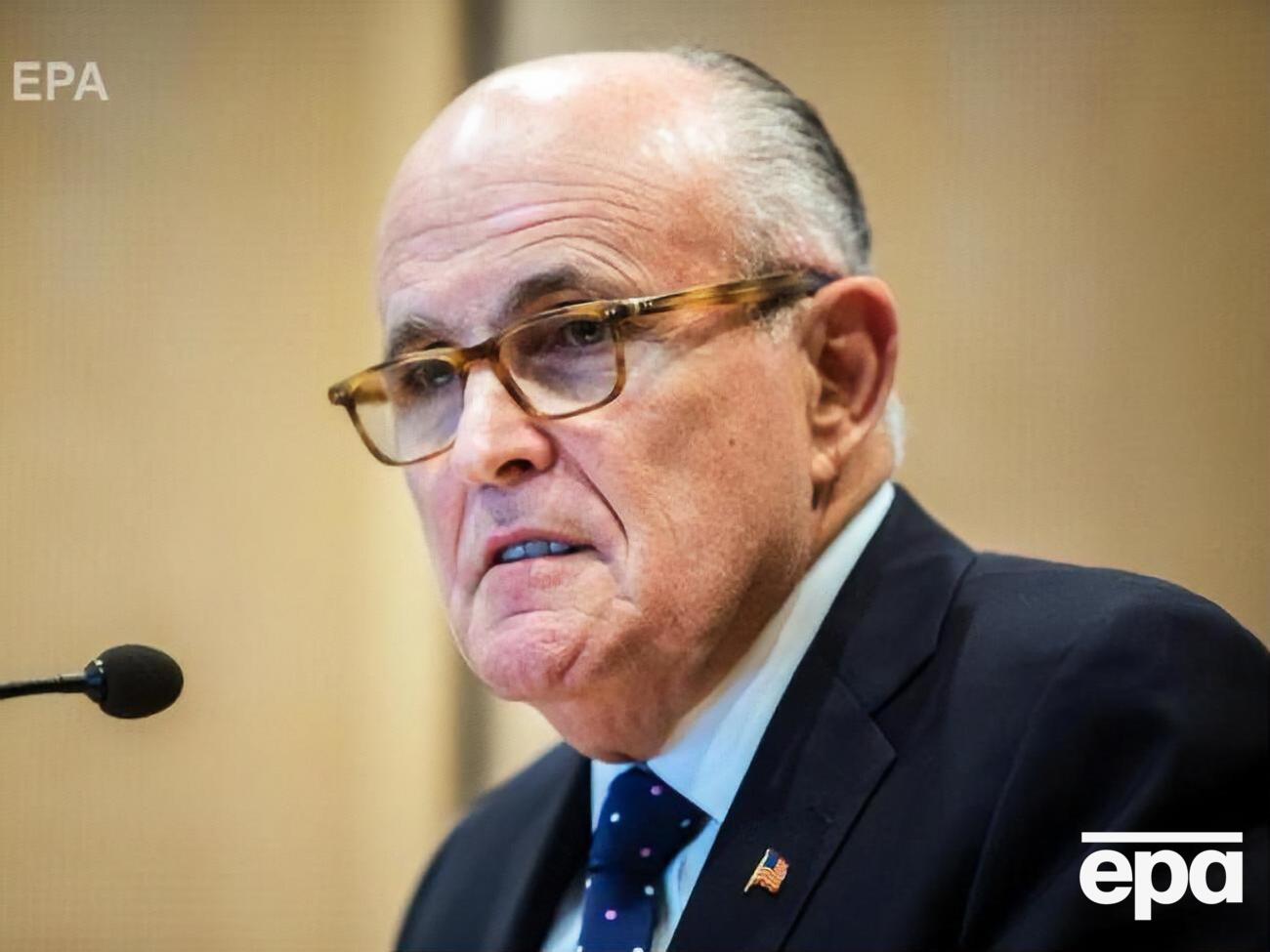 По информации СМИ, Джулиани прибыл в Киев