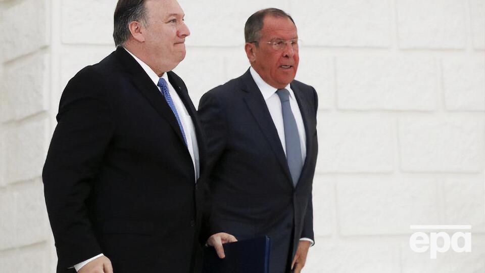 Востаннє Помпео і Лавров зустрічалися у травні 2019 року